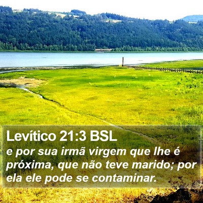 Levítico 21:3 BSL Bible Verse Image