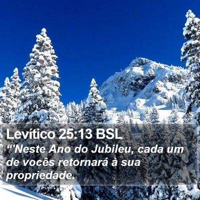 Levítico 25:13 BSL Bible Verse Image