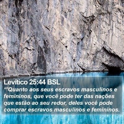 Levítico 25:44 BSL Bible Verse Image