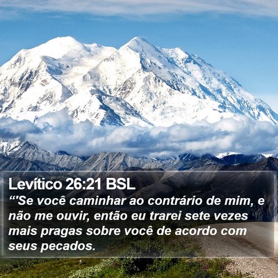 Levítico 26:21 BSL Bible Verse Image