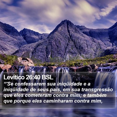 Levítico 26:40 BSL Bible Verse Image