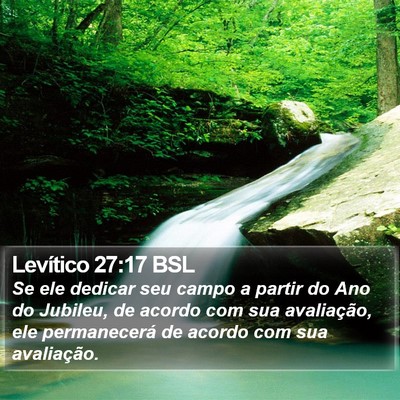 Levítico 27:17 BSL Bible Verse Image