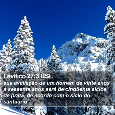 Levítico 27:3 BSL Bible Verse Image