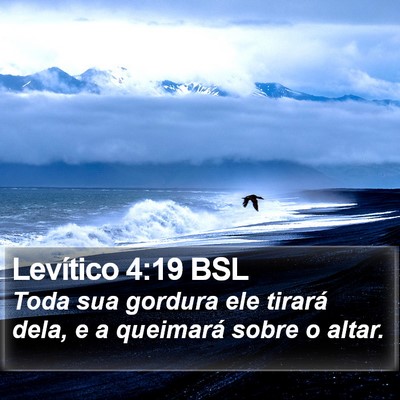 Levítico 4:19 BSL Bible Verse Image