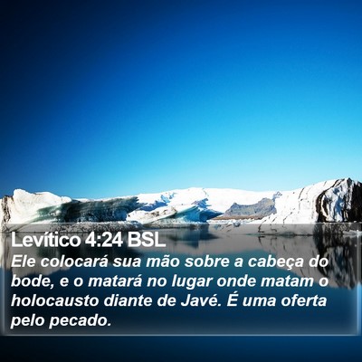 Levítico 4:24 BSL Bible Verse Image