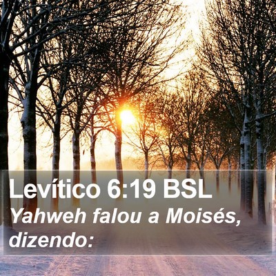Levítico 6:19 BSL Bible Verse Image