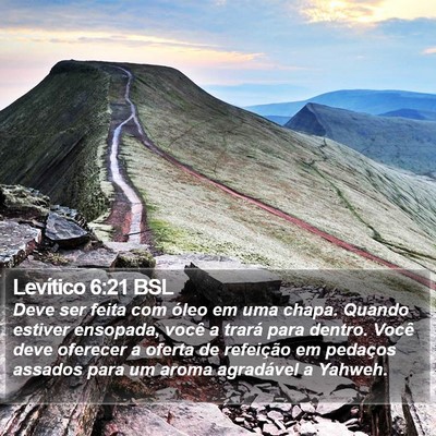 Levítico 6:21 BSL Bible Verse Image