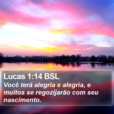 Lucas 1:14 BSL Bible Verse Image
