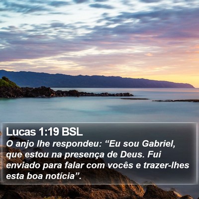 Lucas 1:19 BSL Bible Verse Image