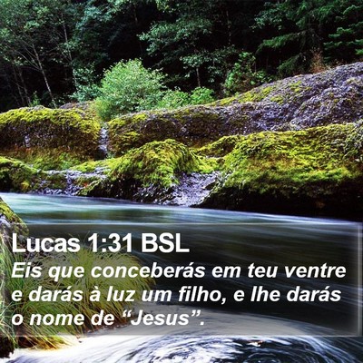 Lucas 1:31 BSL Bible Verse Image
