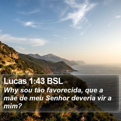Lucas 1:43 BSL Bible Verse Image