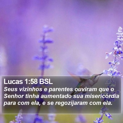 Lucas 1:58 BSL Bible Verse Image