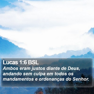 Lucas 1:6 BSL Bible Verse Image