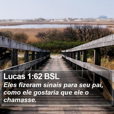 Lucas 1:62 BSL Bible Verse Image