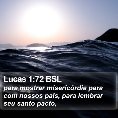 Lucas 1:72 BSL Bible Verse Image