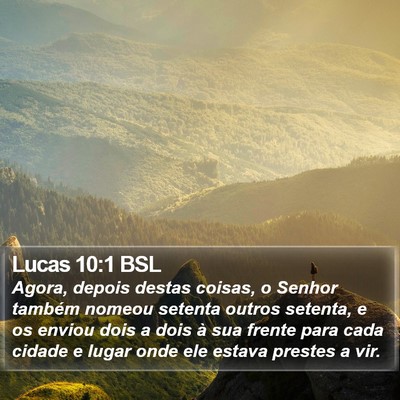 Lucas 10:1 BSL Bible Verse Image