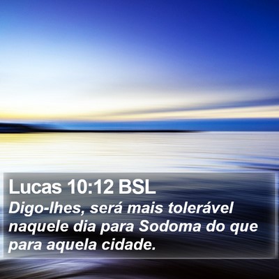 Lucas 10:12 BSL Bible Verse Image