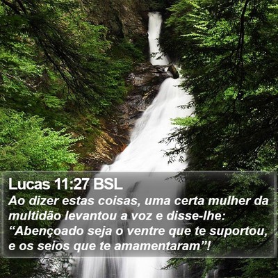 Lucas 11:27 BSL Bible Verse Image