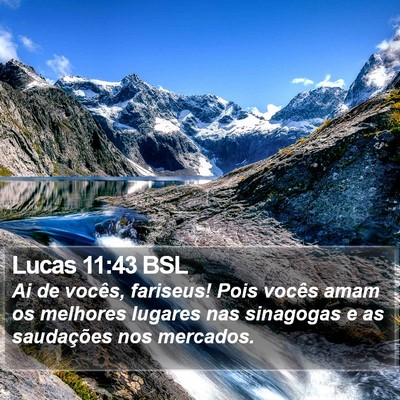Lucas 11:43 BSL Bible Verse Image