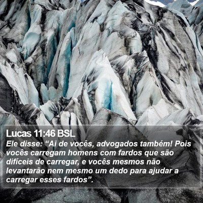 Lucas 11:46 BSL Bible Verse Image