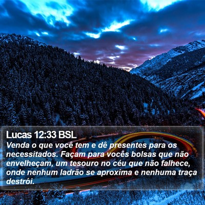 Lucas 12:33 BSL Bible Verse Image