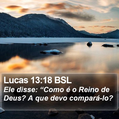 Lucas 13:18 BSL Bible Verse Image