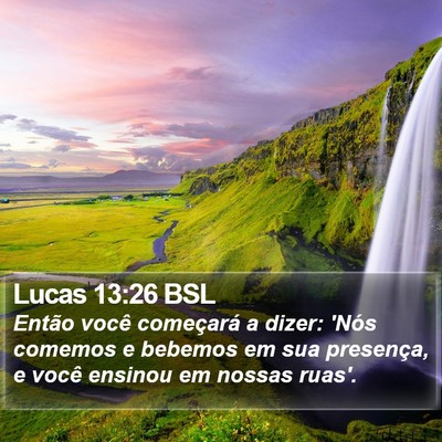 Lucas 13:26 BSL Bible Verse Image
