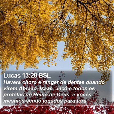 Lucas 13:28 BSL Bible Verse Image