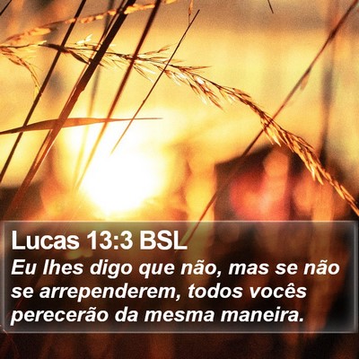 Lucas 13:3 BSL Bible Verse Image