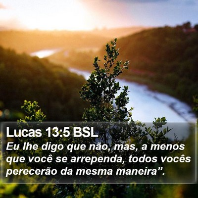 Lucas 13:5 BSL Bible Verse Image