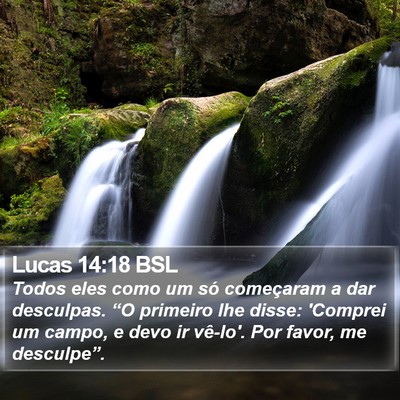 Lucas 14:18 BSL Bible Verse Image