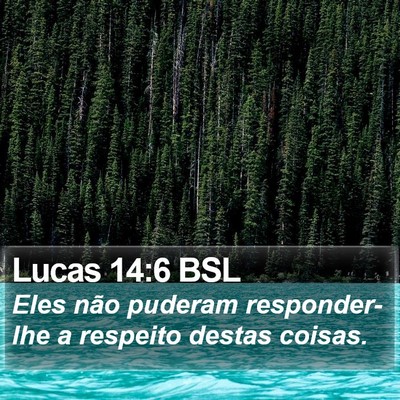 Lucas 14:6 BSL Bible Verse Image