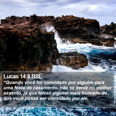 Lucas 14:8 BSL Bible Verse Image
