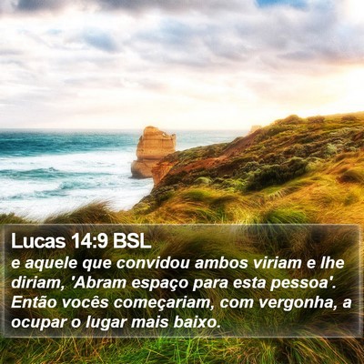 Lucas 14:9 BSL Bible Verse Image