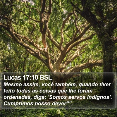 Lucas 17:10 BSL Bible Verse Image
