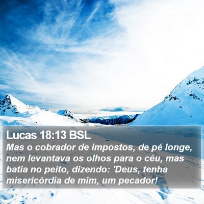 Lucas 18:13 BSL Bible Verse Image