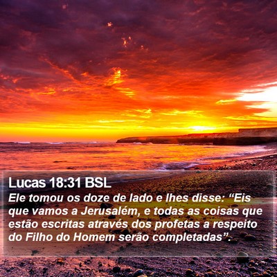 Lucas 18:31 BSL Bible Verse Image
