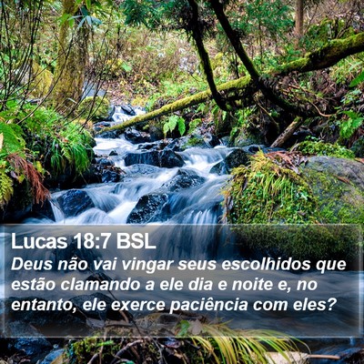 Lucas 18:7 BSL Bible Verse Image