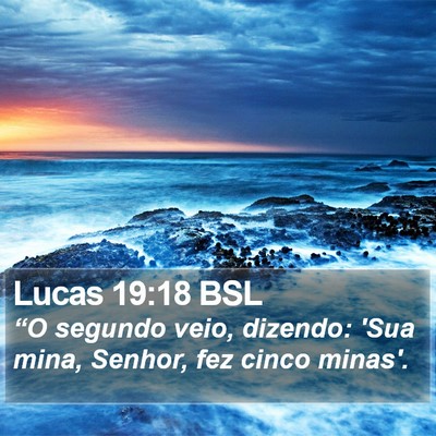 Lucas 19:18 BSL Bible Verse Image
