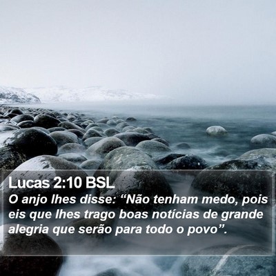 Lucas 2:10 BSL Bible Verse Image