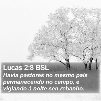 Lucas 2:8 BSL Bible Verse Image