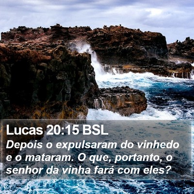 Lucas 20:15 BSL Bible Verse Image