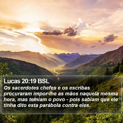Lucas 20:19 BSL Bible Verse Image