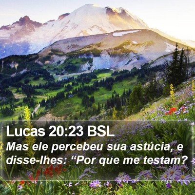 Lucas 20:23 BSL Bible Verse Image