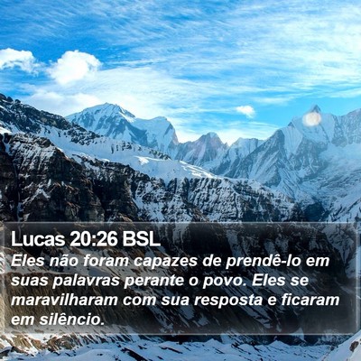 Lucas 20:26 BSL Bible Verse Image