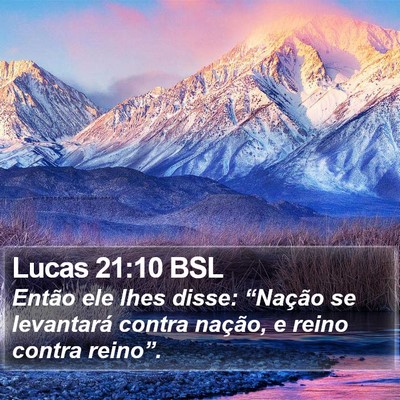 Lucas 21:10 BSL Bible Verse Image