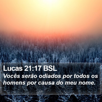 Lucas 21:17 BSL Bible Verse Image