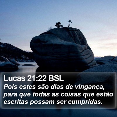 Lucas 21:22 BSL Bible Verse Image