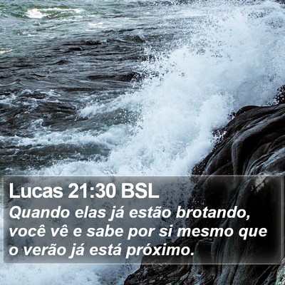 Lucas 21:30 BSL Bible Verse Image