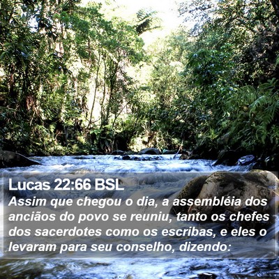 Lucas 22:66 BSL Bible Verse Image